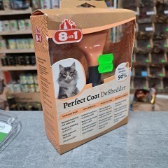 8in1 Perfect Coat DeShedder Cat - zgrzebło  dla kota PAWIK.PL