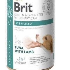 Brit veterinary care Dog sterilised z ryba 400g