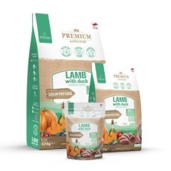 Premium Selection - karma sucha jagnięcina z kaczką dla szczeniąt 2kg