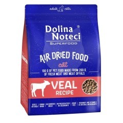 Dolina Noteci Superfood danie z cielęciny karma suszona dla kota 1 kg