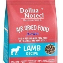 Dolina Noteci Superfood danie z jagn.Junior karma suszona dla psa 1kg