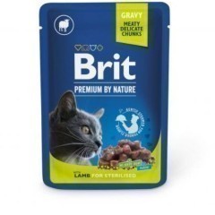 Brit premium pouches lamb for sterilized 100g 2 szt saszetka