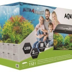 Zestaw akwariowy Aquael AQUA4FAMILY 80 Proste 112 l- Od RĘKI; AKWAREKS