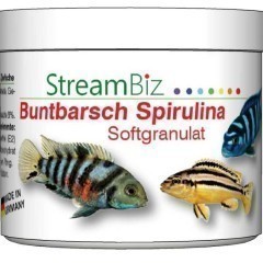 StreamBiz Pokarm Buntbarsch Spirulina Softgran. 230g {Świat Akwarysty}